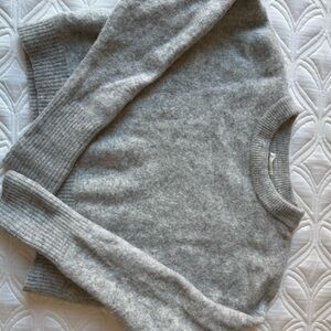 American Vintage Light Grey Crewneck Sweater